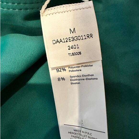 Cupshe Women's Green One Piece with Twist Back Size M Sexy Minimalist NWT - Picture 6 of 7